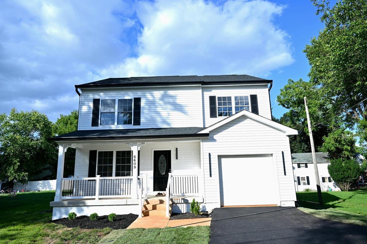 Front exterior of the Joppa Corner home