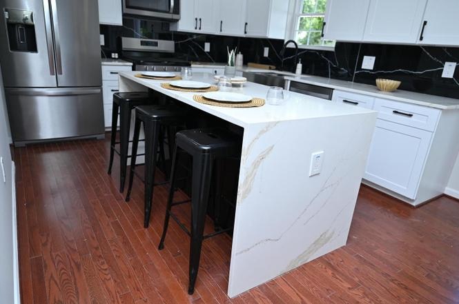 Kitchen island and cabinetry