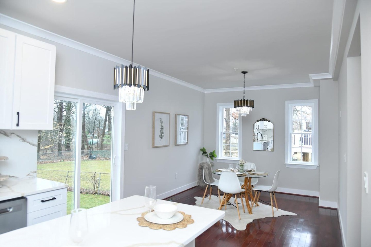 Kitchen and dining space