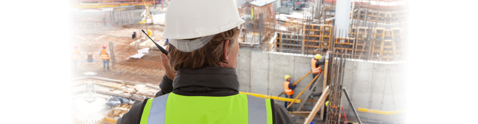 foreman watching his coworkers